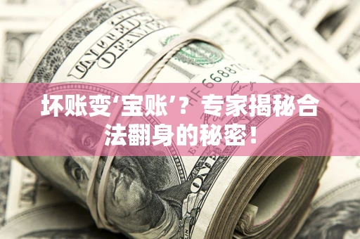 北京坏账变‘宝账’？专家揭秘合法翻身的秘密！