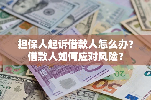 北京担保人起诉借款人怎么办？借款人如何应对风险？