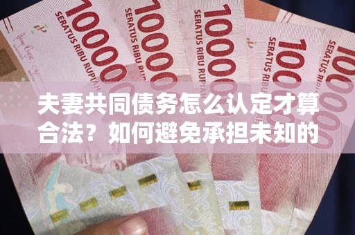 北京夫妻共同债务怎么认定才算合法？如何避免承担未知的债务风险？